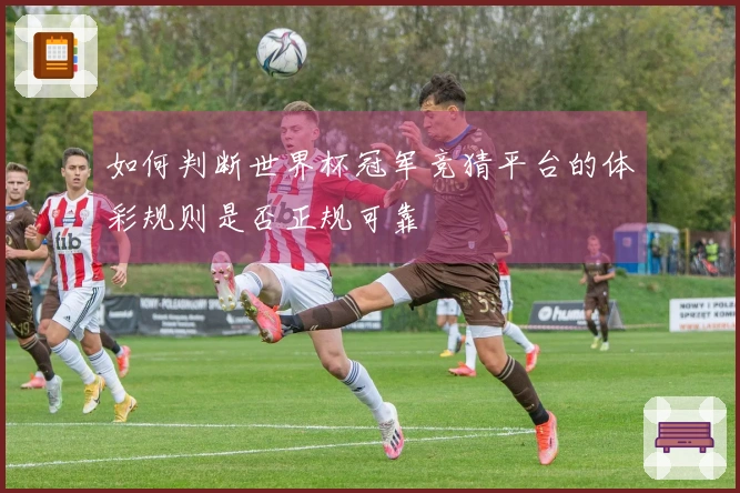 如何判断世界杯冠军竞猜平台的体彩规则是否正规可靠